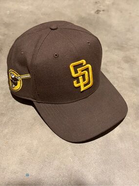 '47 Brand San Diego Padres Brown Snapback hat